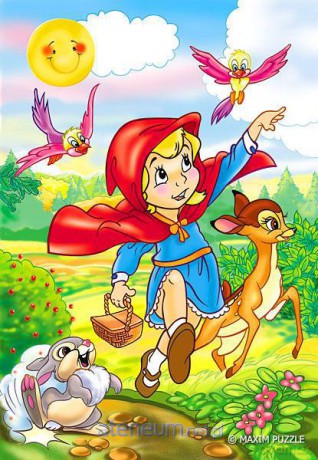 Puzzle 104 - Czerwony Kapturek MAXIM [PUZZLE]