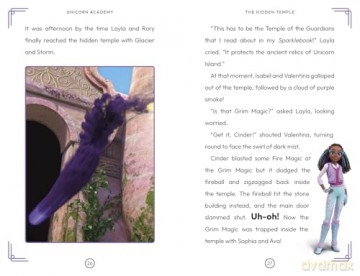 Unicorn Academy: The Hidden Temple and other stories: An illustrated first chapter book for fans of the hit Netflix show [KSIĄŻKA]