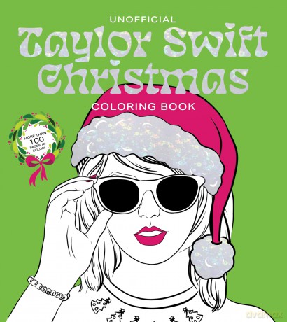 Unofficial Taylor Swift Christmas Coloring Book: More than 100 Pages to Color! [KSIĄŻKA]