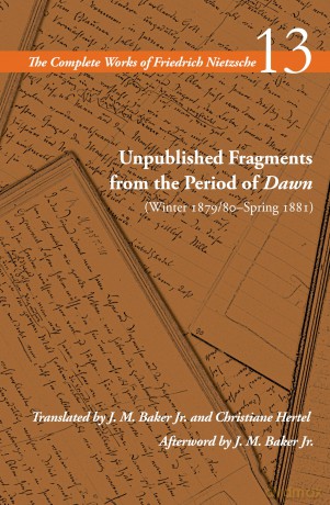 Unpublished Fragments from the Period of Dawn [KSIĄŻKA]