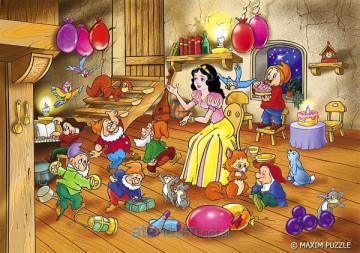 Puzzle 104 - Królewna Śnieżka MAXIM [PUZZLE]