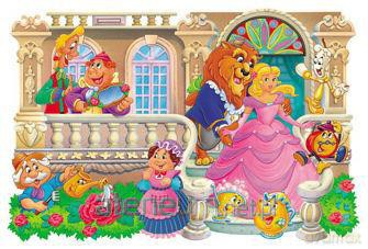 Puzzle 104 - Piękna i Bestia AXEL [PUZZLE]