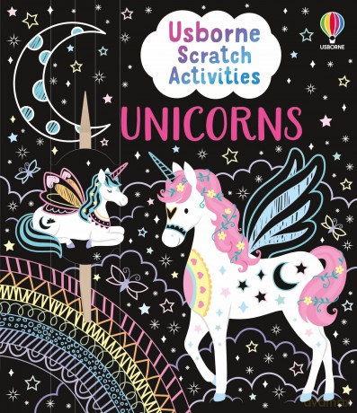 Usborne Scratch Activities Unicorns [KSIĄŻKA]