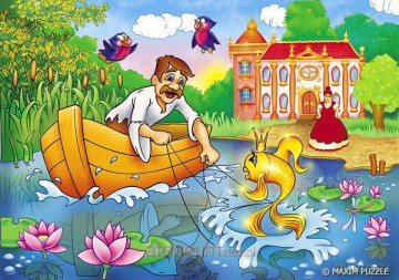 Puzzle 104 - Złota Rybka MAXIM [PUZZLE]