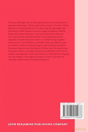 Using Tonal Data to Recover Japanese Language History: 365 [KSIĄŻKA]