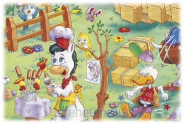 Puzzle 15 maxi - Grillowanie AXEL [PUZZLE]