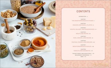 Vegetarian Mediterranean Cookbook: 125+ Simple, Healthy Recipes for Living Well [KSIĄŻKA]