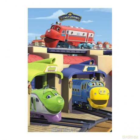 Puzzle 15 maxi - Stacyjkowo W zajezdni AXEL [PUZZLE]
