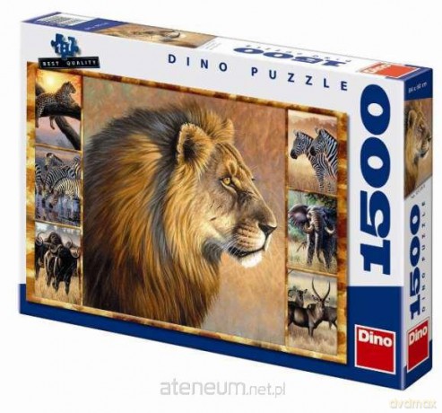 Puzzle 1500 Afryka DINO [PUZZLE]