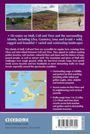 Walking on Mull, Coll and Tiree: 50 walks including Iona and Ulva [KSIĄŻKA]