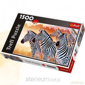 TREFL 1500 el. Zebry [PUZZLE]