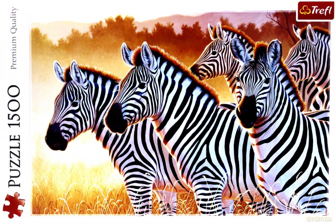 TREFL 1500 el. Zebry [PUZZLE]