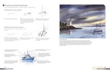 Watercolour for the Absolute Beginner: New techniques, projects and inspiration with full-size outlines [KSIĄŻKA]