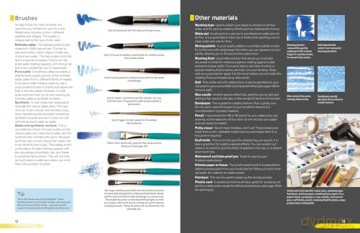 Watercolour for the Absolute Beginner: New techniques, projects and inspiration with full-size outlines [KSIĄŻKA]