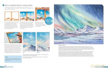 Watercolour for the Absolute Beginner: New techniques, projects and inspiration with full-size outlines [KSIĄŻKA]