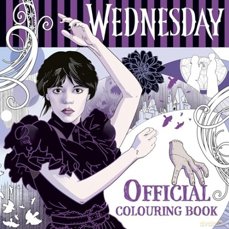 Wednesday: Official Colouring Book [KSIĄŻKA]