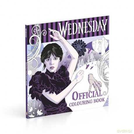 Wednesday: Official Colouring Book [KSIĄŻKA]