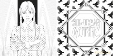 Wednesday: Official Colouring Book [KSIĄŻKA]