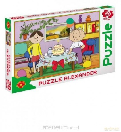 Puzzle 20 - MAXI Bolek i Lolek. Tort ALEX [PUZZLE]