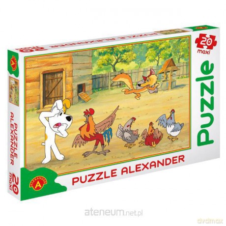 Puzzle 20 - MAXI Reksio - kradzież ALEX [PUZZLE]