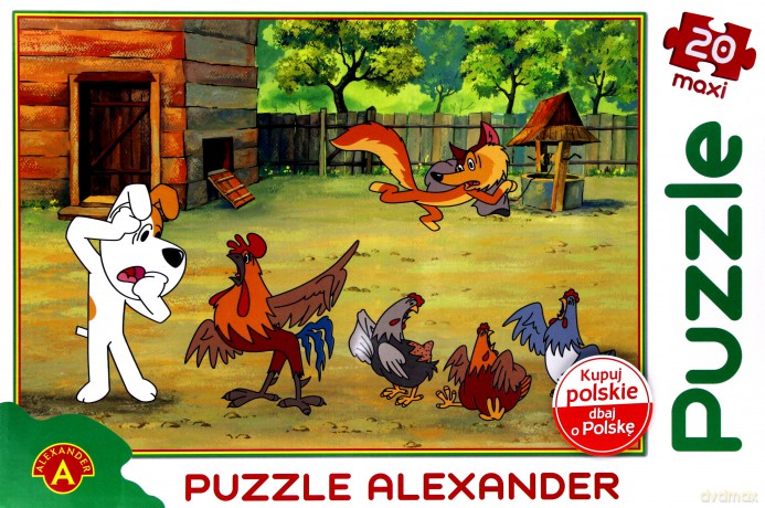 Puzzle 20 - MAXI Reksio - kradzież ALEX [PUZZLE]
