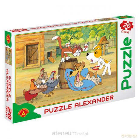 Puzzle 20 - MAXI Reksio rekonwalescent ALEX [PUZZLE]