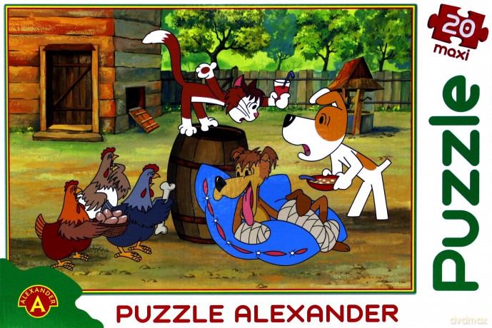 Puzzle 20 - MAXI Reksio rekonwalescent ALEX [PUZZLE]
