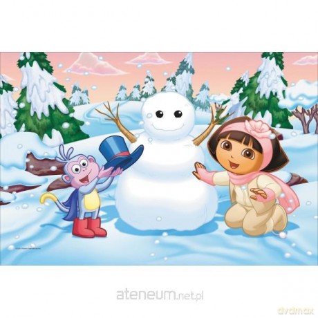 Puzzle 20 maxi - DORA Poznaje Świat Zima AXEL [PUZZLE]
