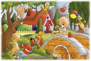 Puzzle 20 maxi - W parku AXEL [PUZZLE]