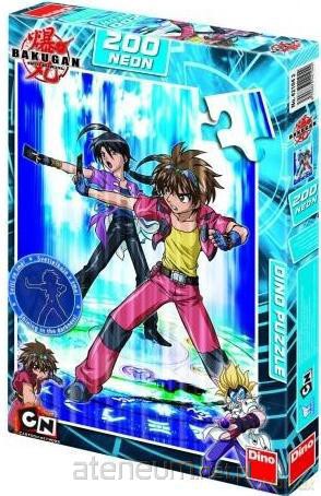Puzzle 200 Bakugan Dan and Shun Neon DINO [PUZZLE]