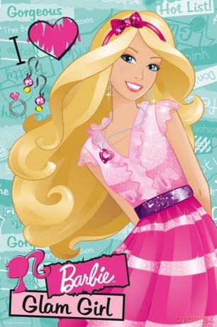 TREFL 24 Maxi Olśniewajaca Barbie [PUZZLE]