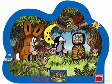 Puzzle 25 Krecik i Przyjaciele DINO [PUZZLE]