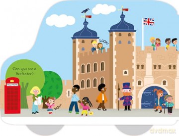 Whizzy Wheels: My First London Taxi: Novelty Book with four moving wheels! [KSIĄŻKA]