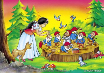 Puzzle 260 - Królewna Śnieżka MAXIM [PUZZLE]