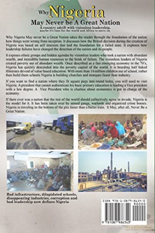 Why Nigeria May Never Be a Great Nation: A country adrift with visionless leaders [KSIĄŻKA]