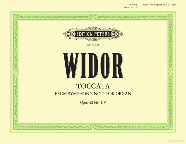 Widor: Toccata for Organ [KSIĄŻKA]