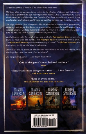 Wind and Truth: Book Five of the Stormlight Archive: 5 [KSIĄŻKA]