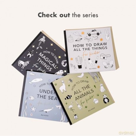Winter Things: How to Draw Books for Kids with Christmas trees, Elves, Wreaths, Gifts, and Santa Claus [KSIĄŻKA]