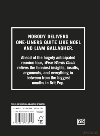 Wise Words Oasis [KSIĄŻKA]