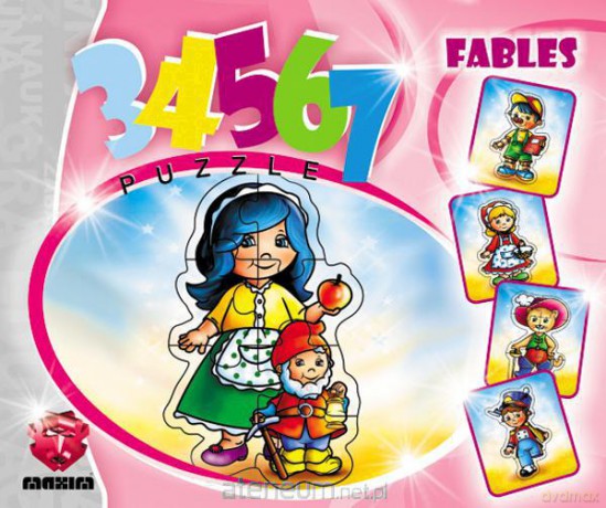 Puzzle 3,4,5,6,7 Bajki MAXIM [PUZZLE]