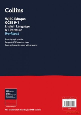 WJEC Eduqas GCSE 9-1 English Language and Literature Workbook: Ideal for the 2025 and 2026 exams [KSIĄŻKA]