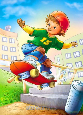 Puzzle 30 - Jazda na deskorolce MAXIM [PUZZLE]