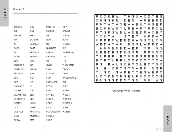 Word Search Challenge: 100 Puzzles to do anywhere, anytime [KSIĄŻKA]