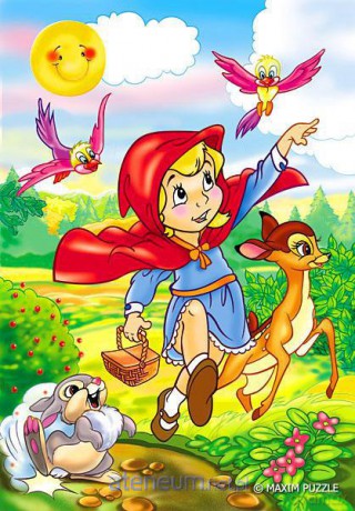 Puzzle 30 Maxi - Czerwony Kapturek MAXIM [PUZZLE]
