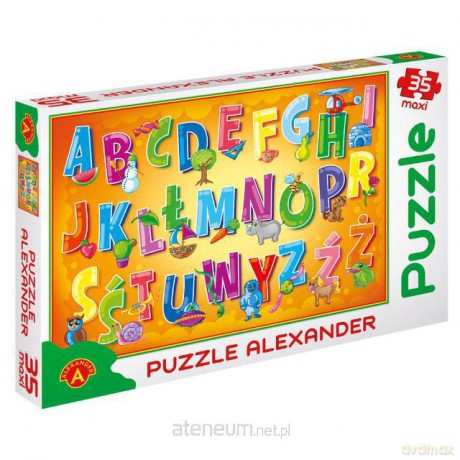 Puzzle 35 - MAXI Alfabet ALEX [PUZZLE]