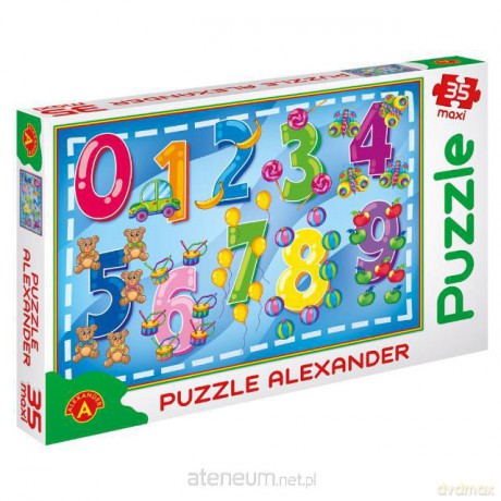 Puzzle 35 - MAXI Cyferki ALEX [PUZZLE]