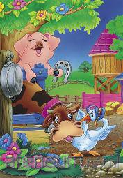 Puzzle 35 - Na farmie Niebieski AXEL [PUZZLE]