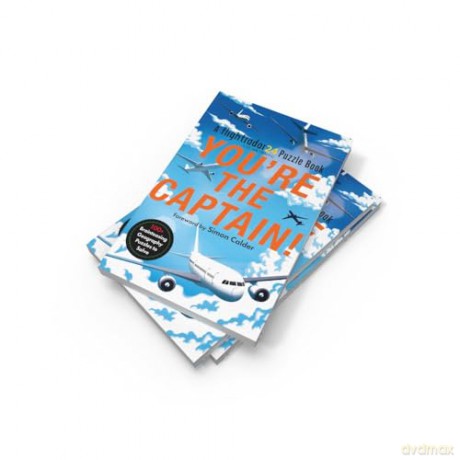 You're the Captain!: The addictive new puzzle book from Flightradar24, the perfect gift for fans of Murdle [KSIĄŻKA]