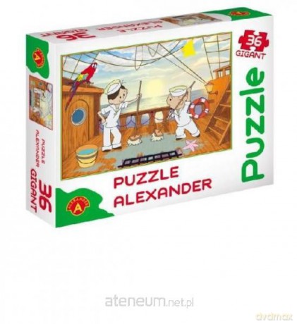 Puzzle 36 - Gigant. Bolek i Lolek marynarze ALEX [PUZZLE]