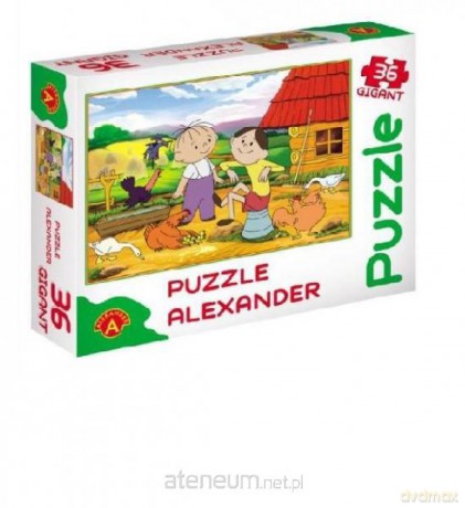 Puzzle 36 - Gigant. Bolek i Lolek na wsi ALEX [PUZZLE]